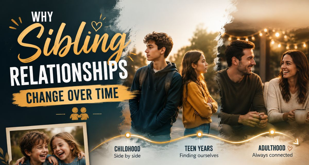 Sibling Relationships Change Over Time